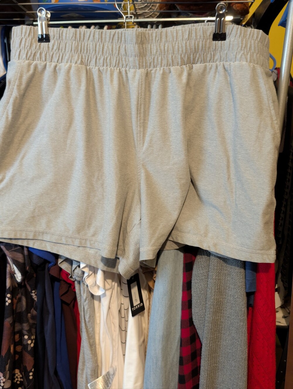 3 Pairs Of Women’s Casual Elastic-Waist Shorts